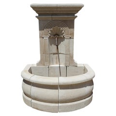 “L Donne” Limestone Fountain