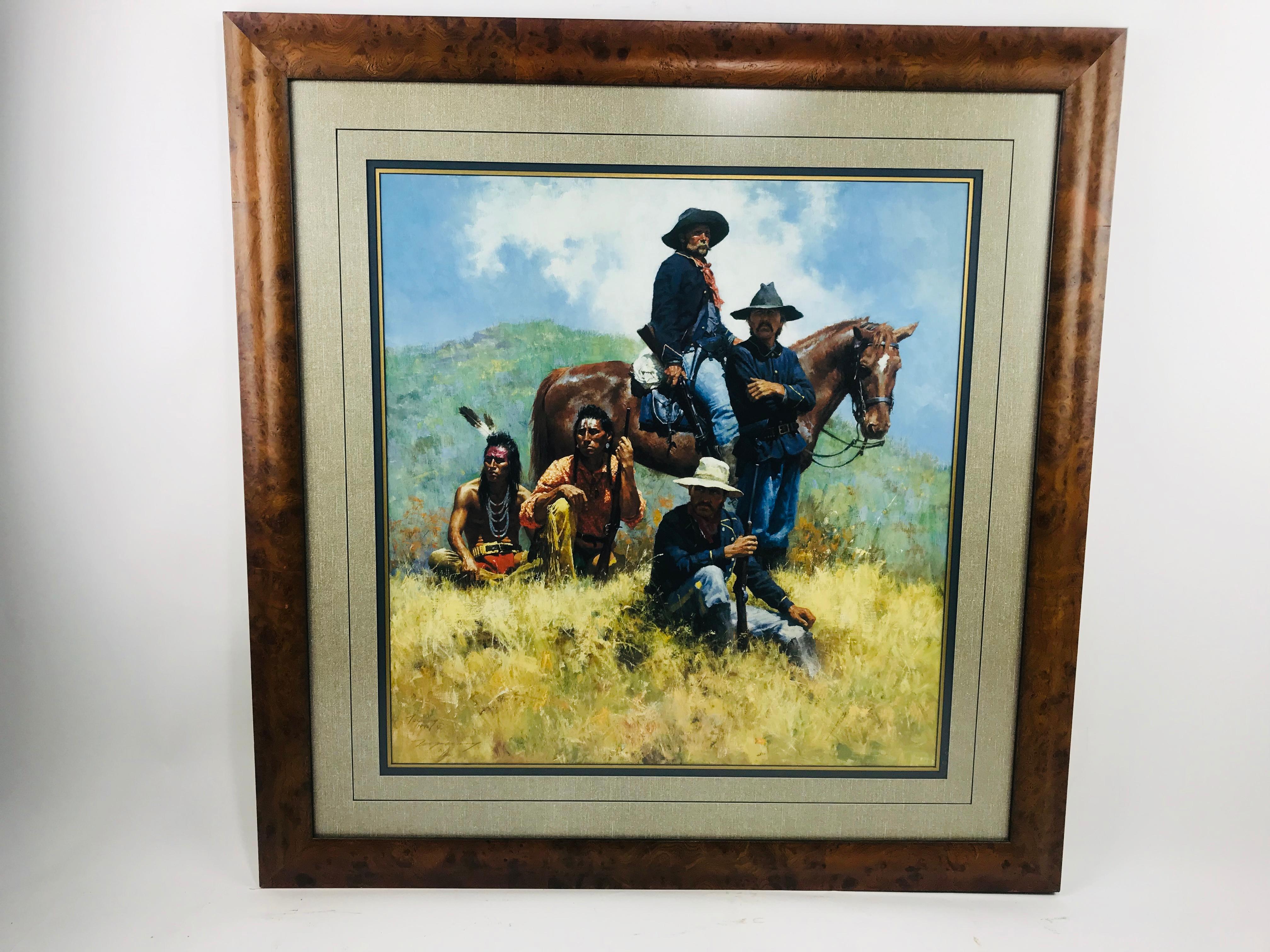 Other L/E Signed Howard Terpning Print #211/1000 