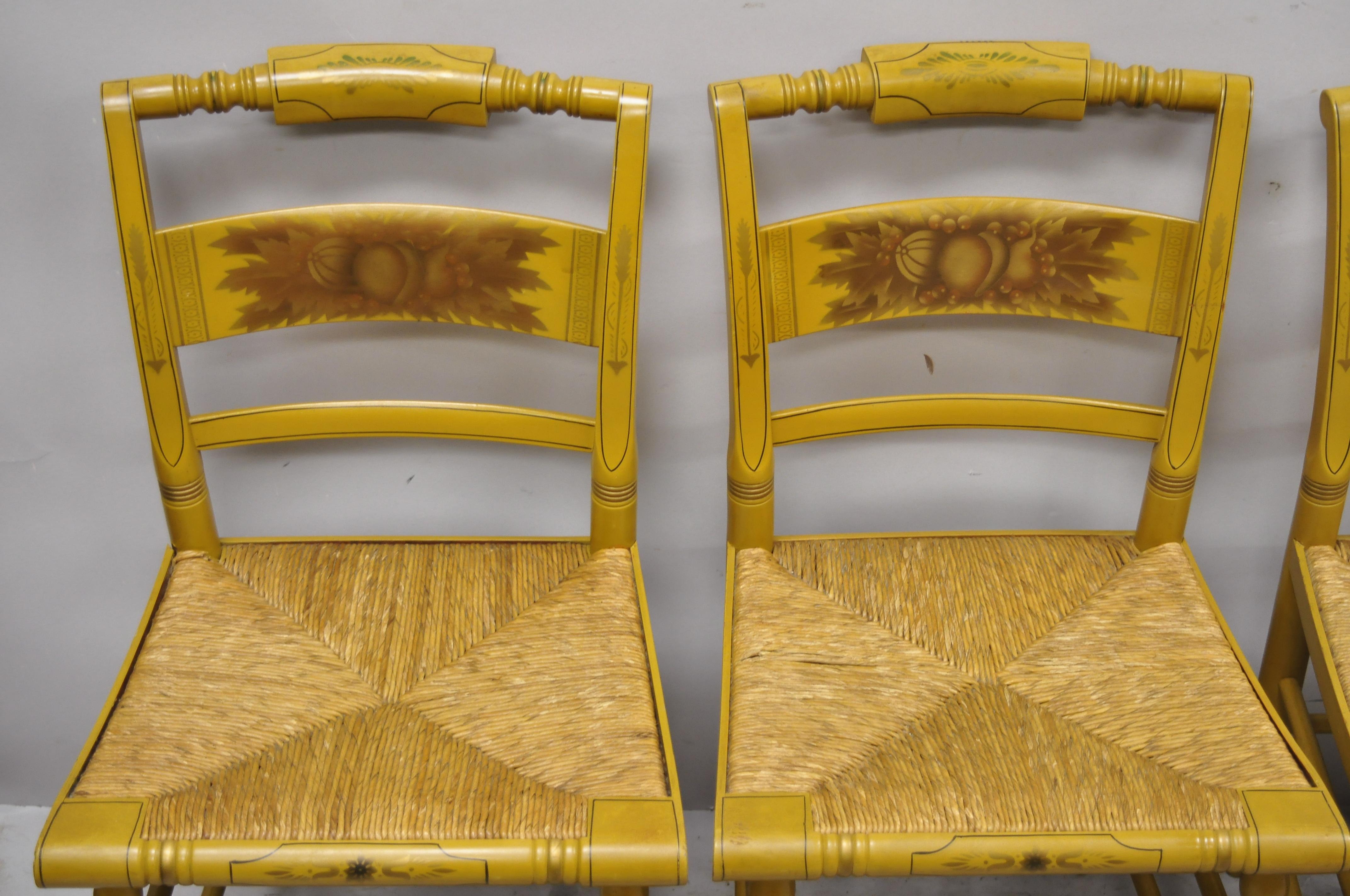 yellow dining chairs set of 4