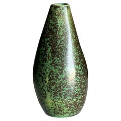Vintage L. Hjorth Vase in Glazed Stoneware
