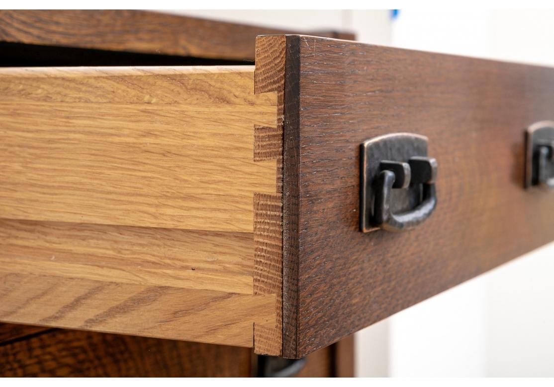 American L. & J. G. Stickley 7 Drawer Mission Oak Lingerie Chest