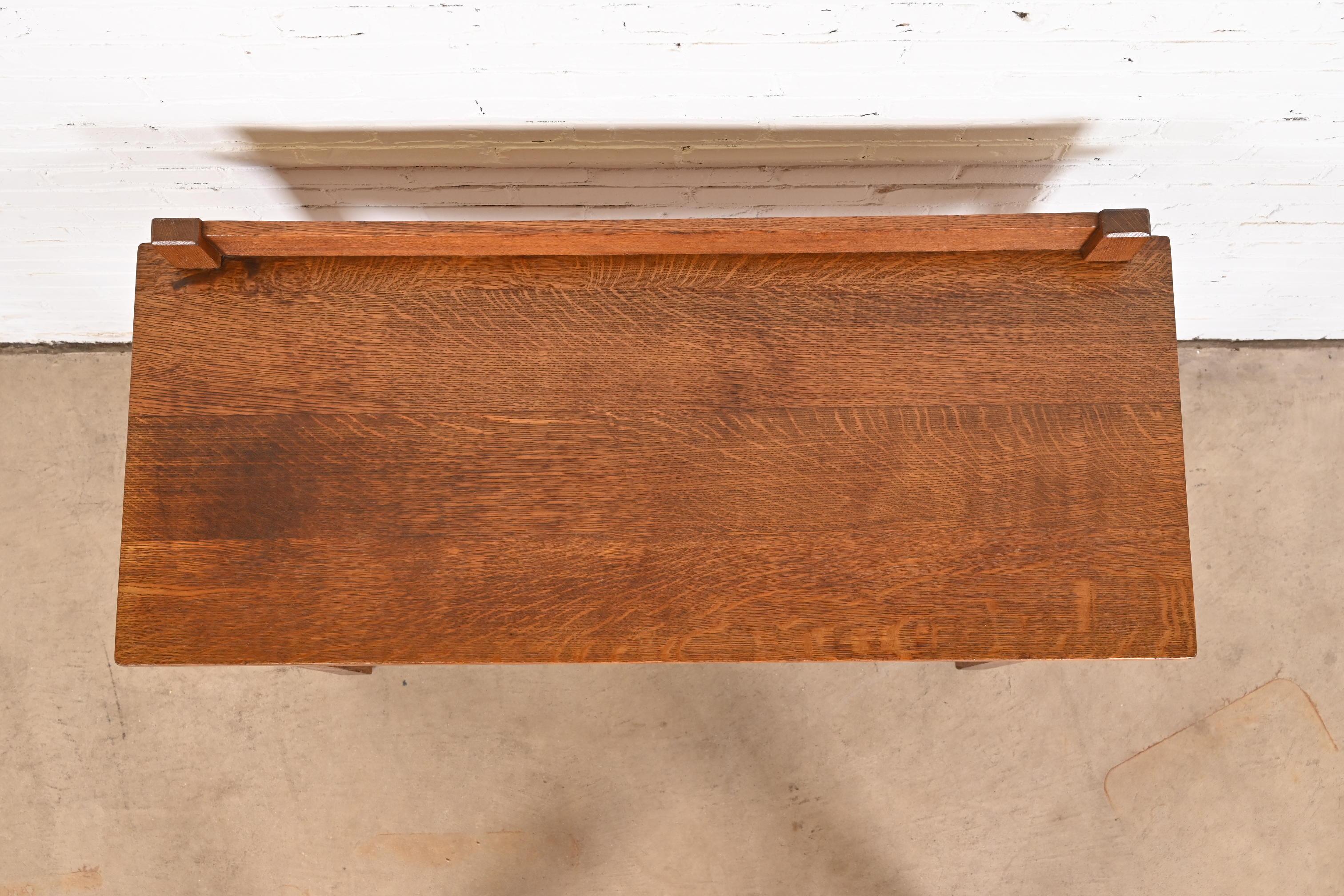 Service de Buffet Mission en Chêne Arts & Crafts de L. & J. G. Stickley, vers 1900 en vente 1