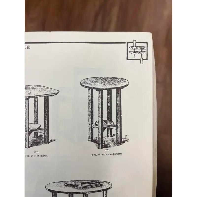 L. & J. G. Stickley Antique Mission Oak Arts & Crafts Lamp Table or Side Table For Sale 4