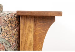 L. & J. G. Stickley Arts & Crafts Mission Eichenholz Praire Settle Sofa