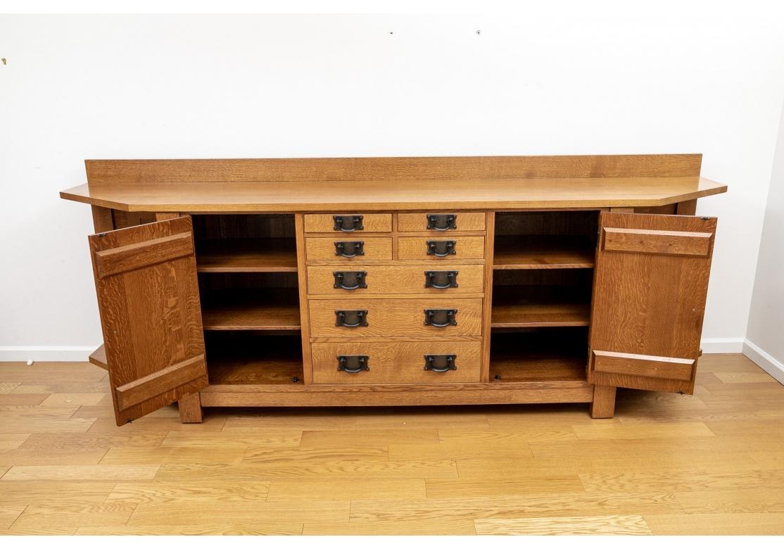 20th Century L & JG Stickley Limited Edition Columbus Ave Sideboard