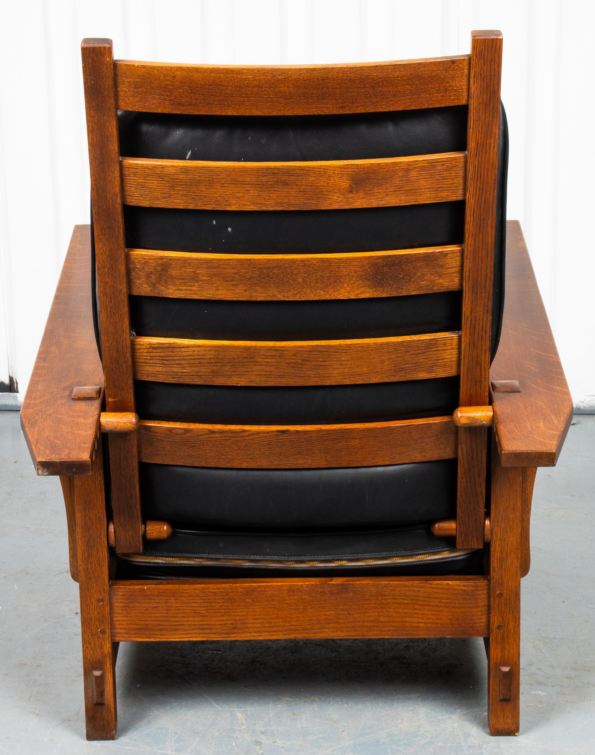 gustav stickley morris chair