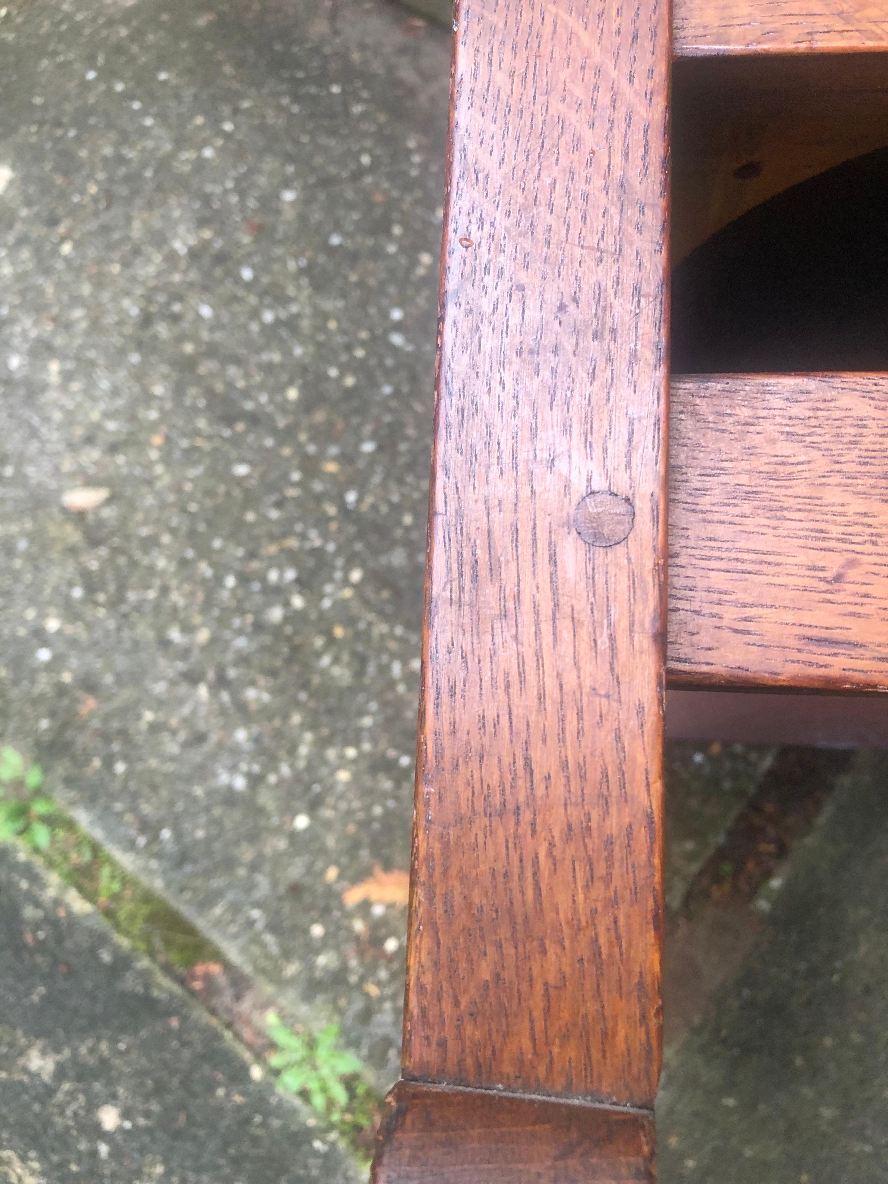 L. & J.G Stickley Signed 1900 Rocking Chair For Sale 1