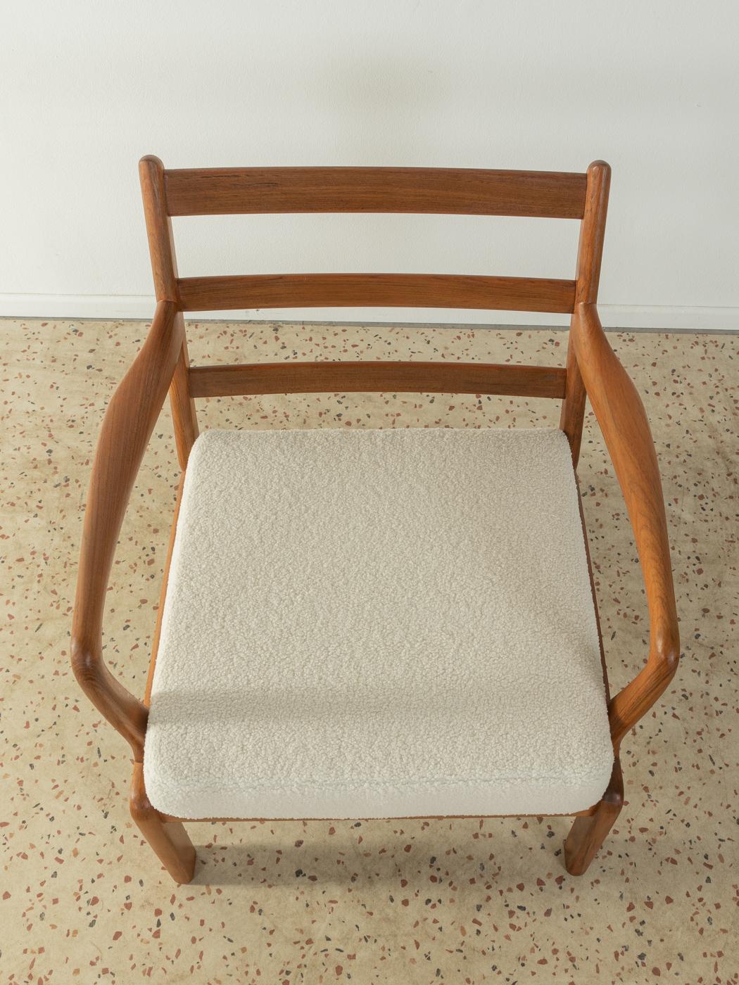 Upholstery L. Olsen & Søn Armchair from 1960s For Sale