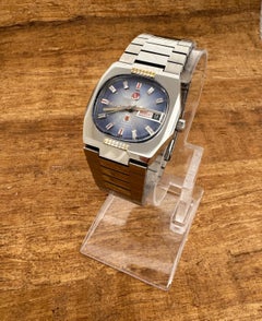 l Rado Musketeer IV Automatic Wristwatch Stainless Steel Rare Dial