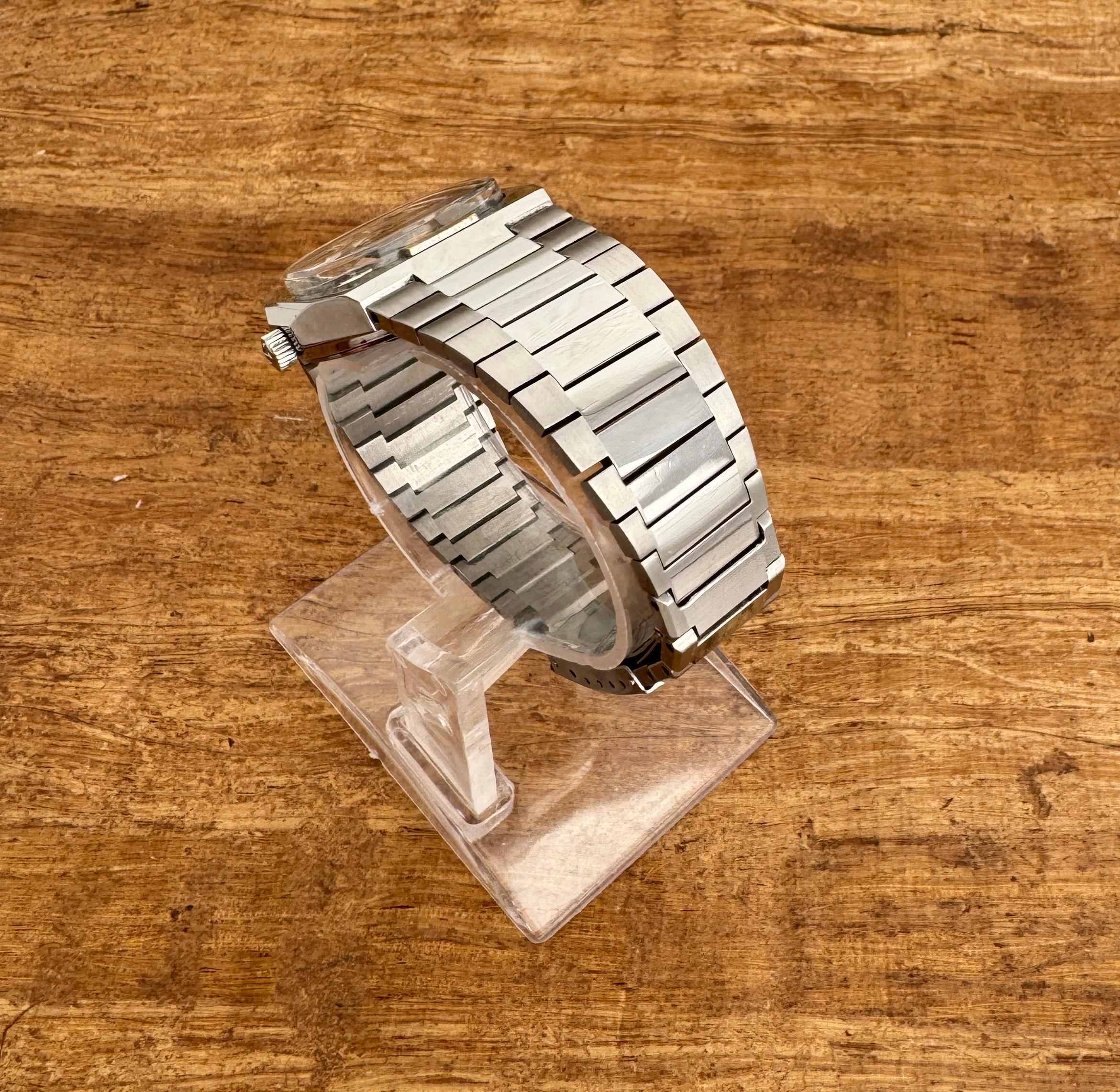 l Rado Musketeer IV Automatic Wristwatch Stainless Steel Rare Dial For Sale 4