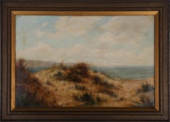 L. Richards - Framed Late 19th Century Oil, Sand Dunes
