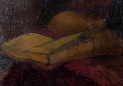 L. Robinson - Early 20th Century Oil, A Moment Of Rest From The Day's Toil