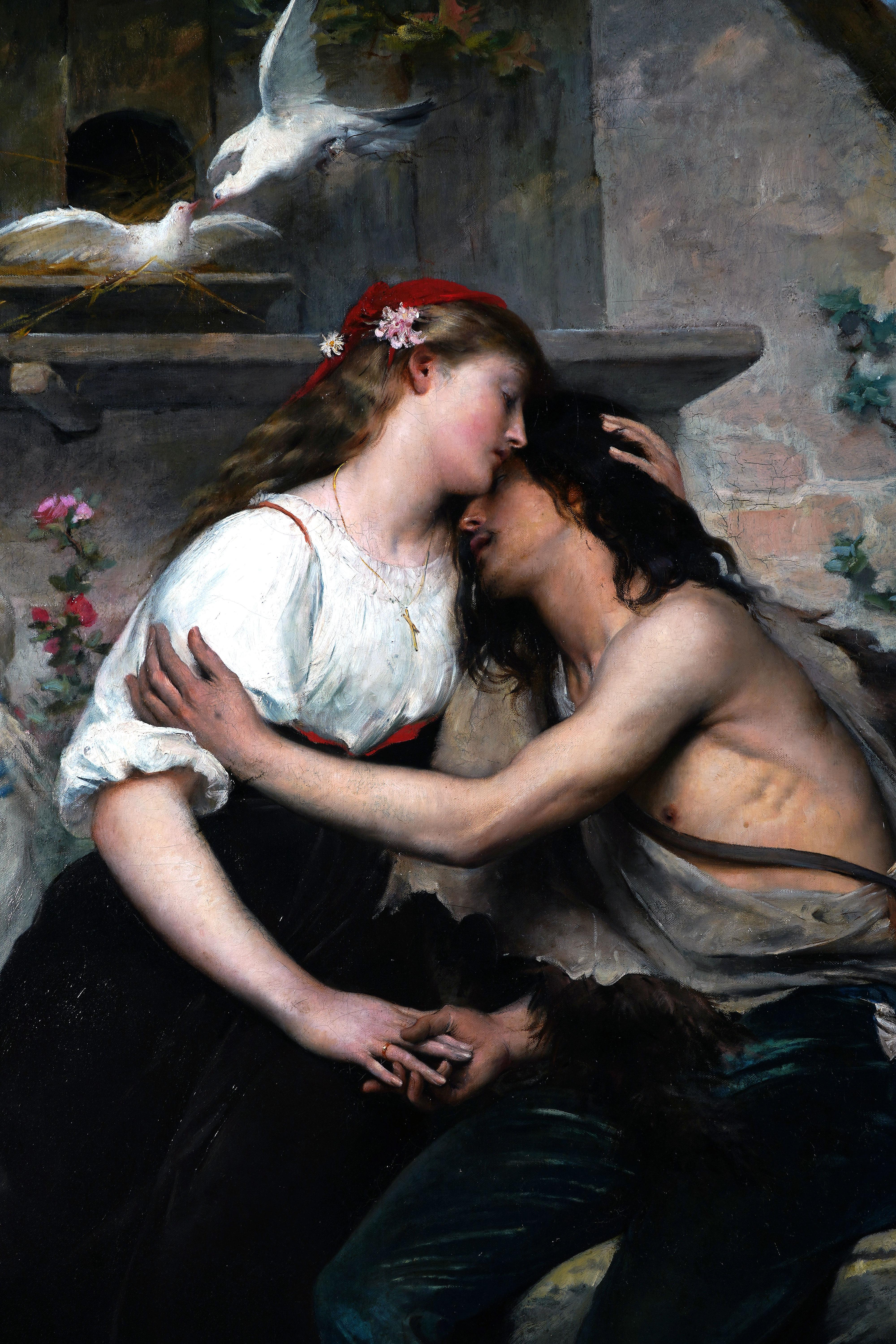 Francese L. Royer, Oil on canvas 