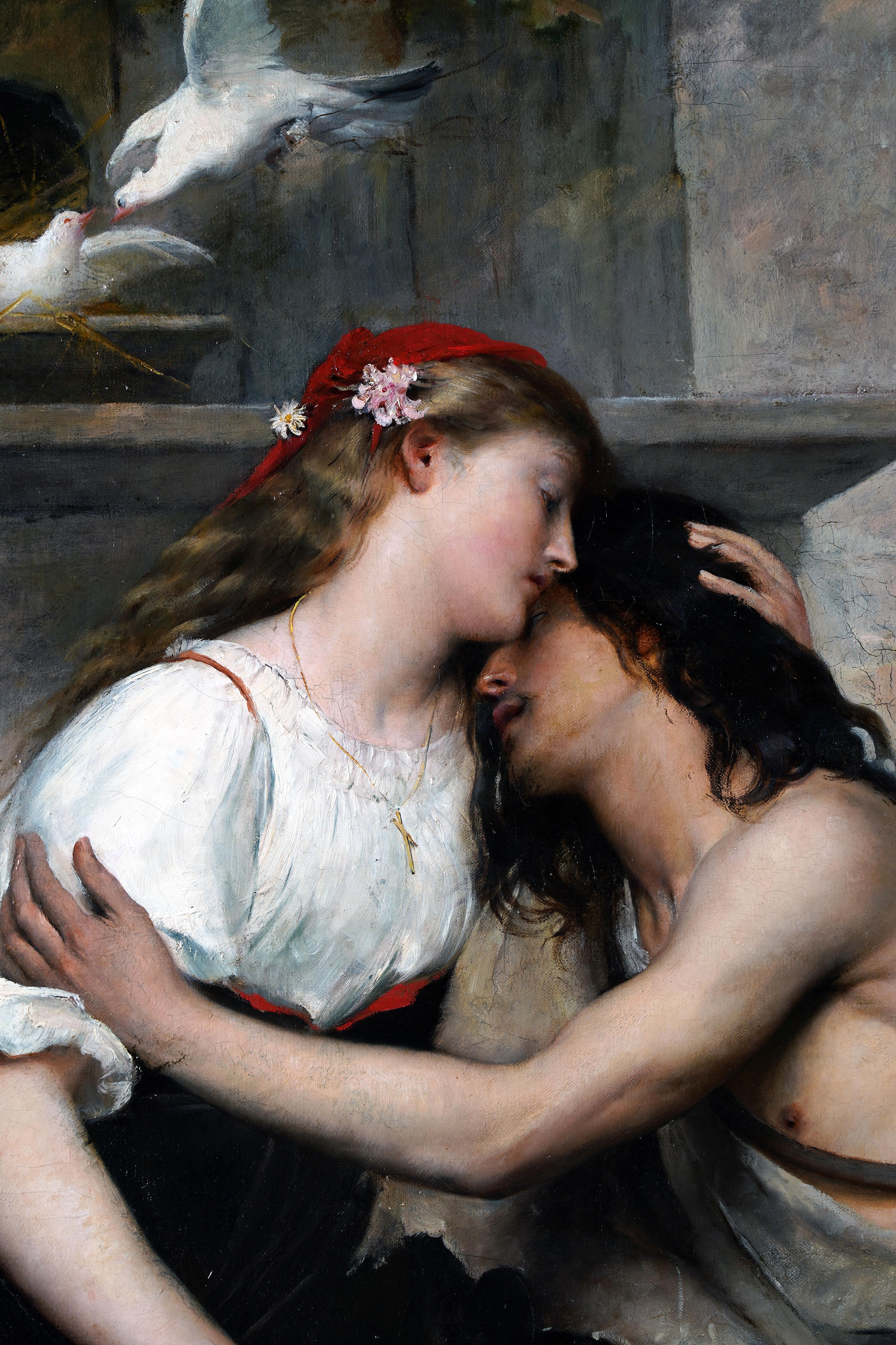 A olio L. Royer, Oil on canvas 