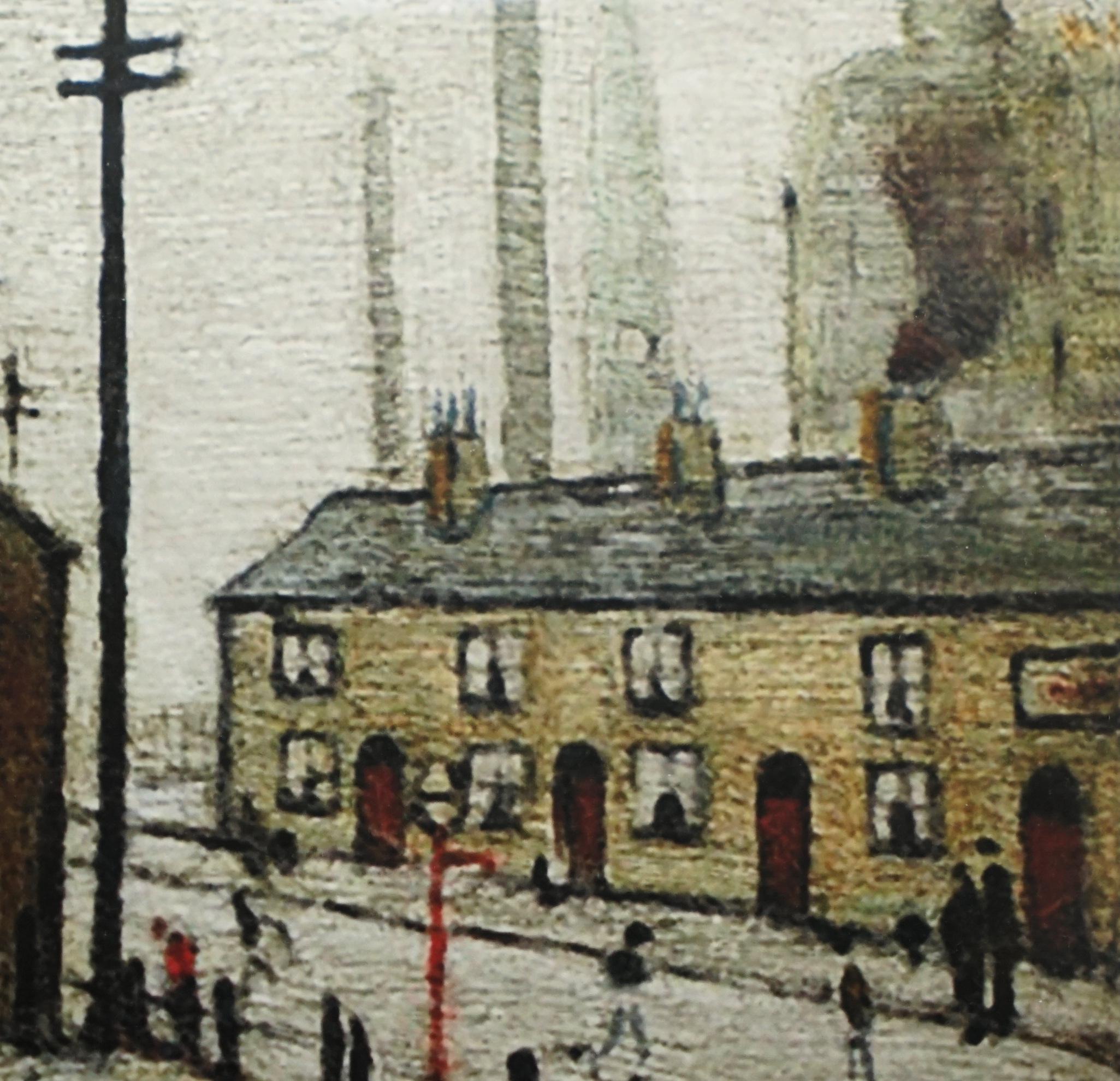 L S LOWRY SATURDAY AFTERNOON LIMITED EDITION PRINT 60/99 WiTH ALL DOCUMENTATION For Sale 9