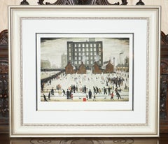 L S LOWRY SATURDAY AFTERNOON LIMITED EDITION DRUCK 60/99 MIT ALLEN DOKUMENTEN
