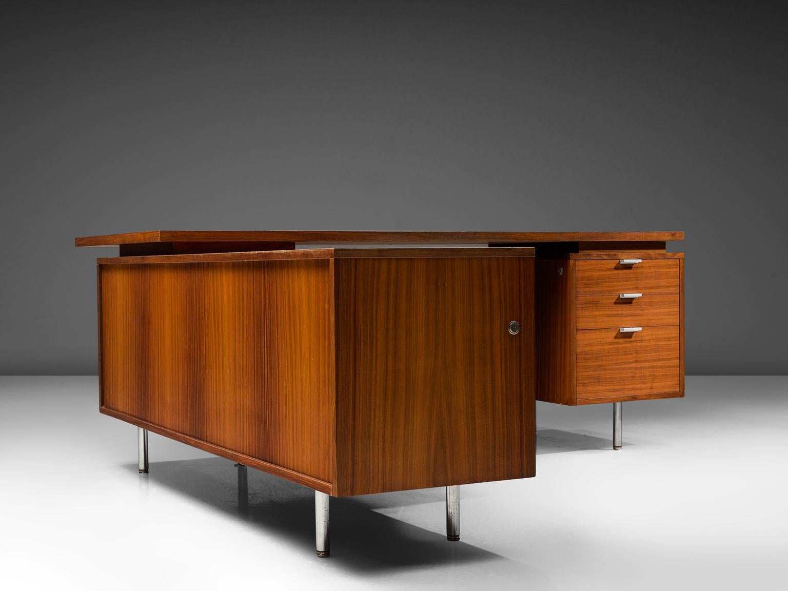 Mid-Century Modern L-Shaped Desk by George Nelson for Herman Miller