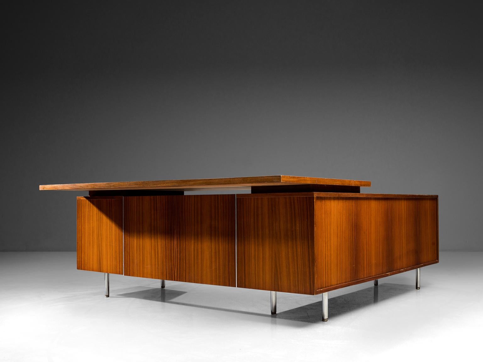 Metal L-Shaped Desk by George Nelson for Herman Miller