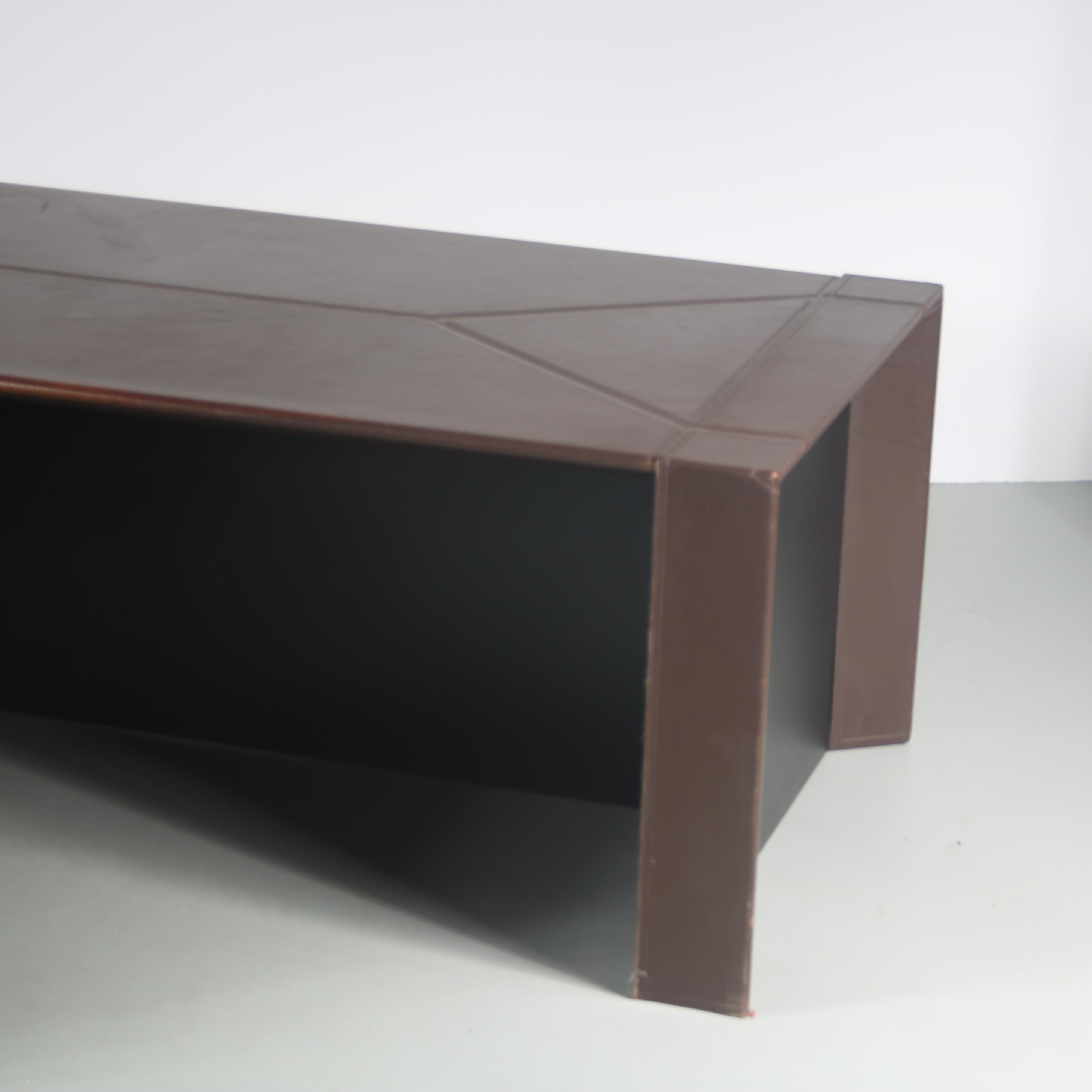 Late 20th Century L-Shaped Desk by Guido Faleschini for Mariani, 1970