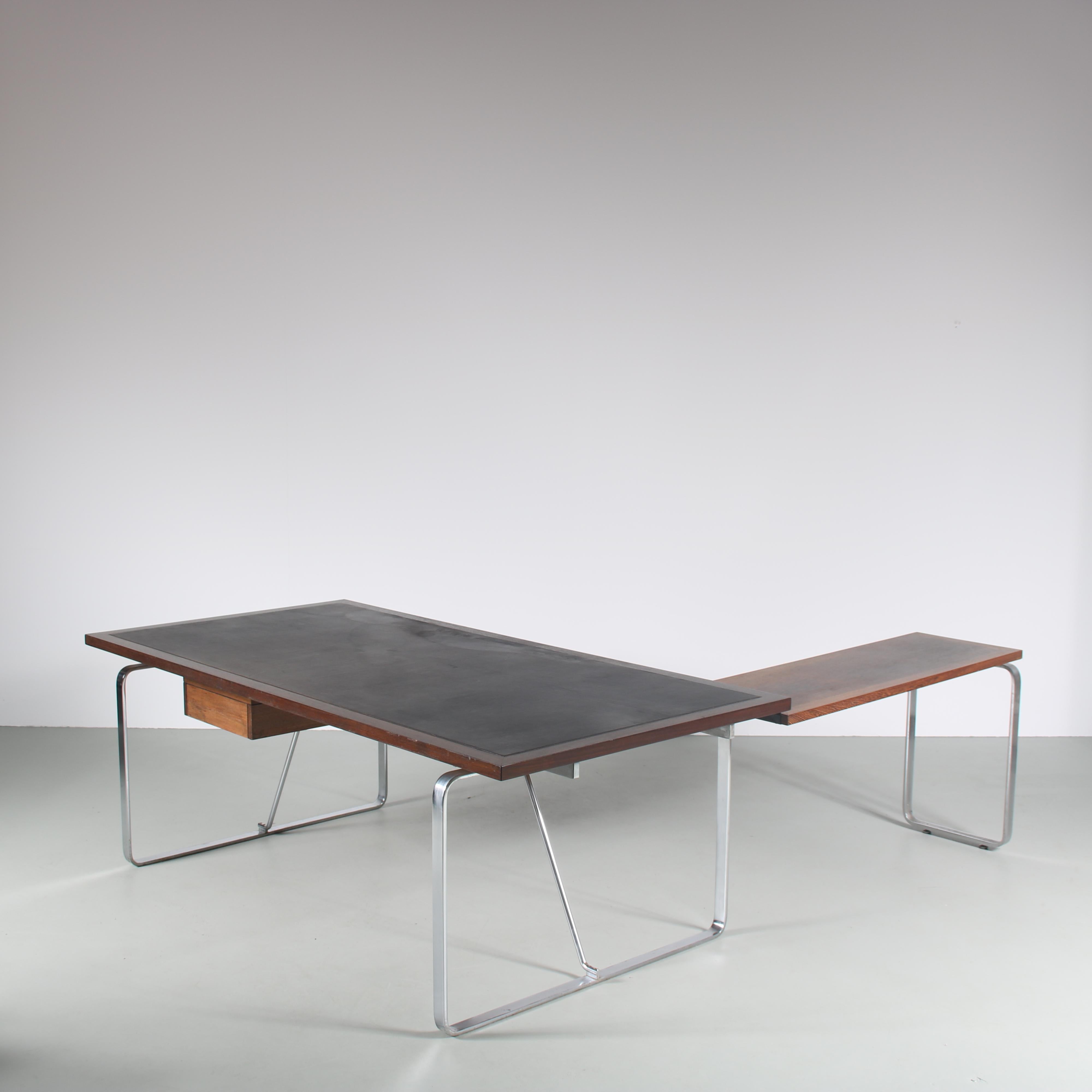 L-shaped Desk by Jorge Lund & Ole Larsen for Bo-Ex, Denmark 1960 For Sale 5