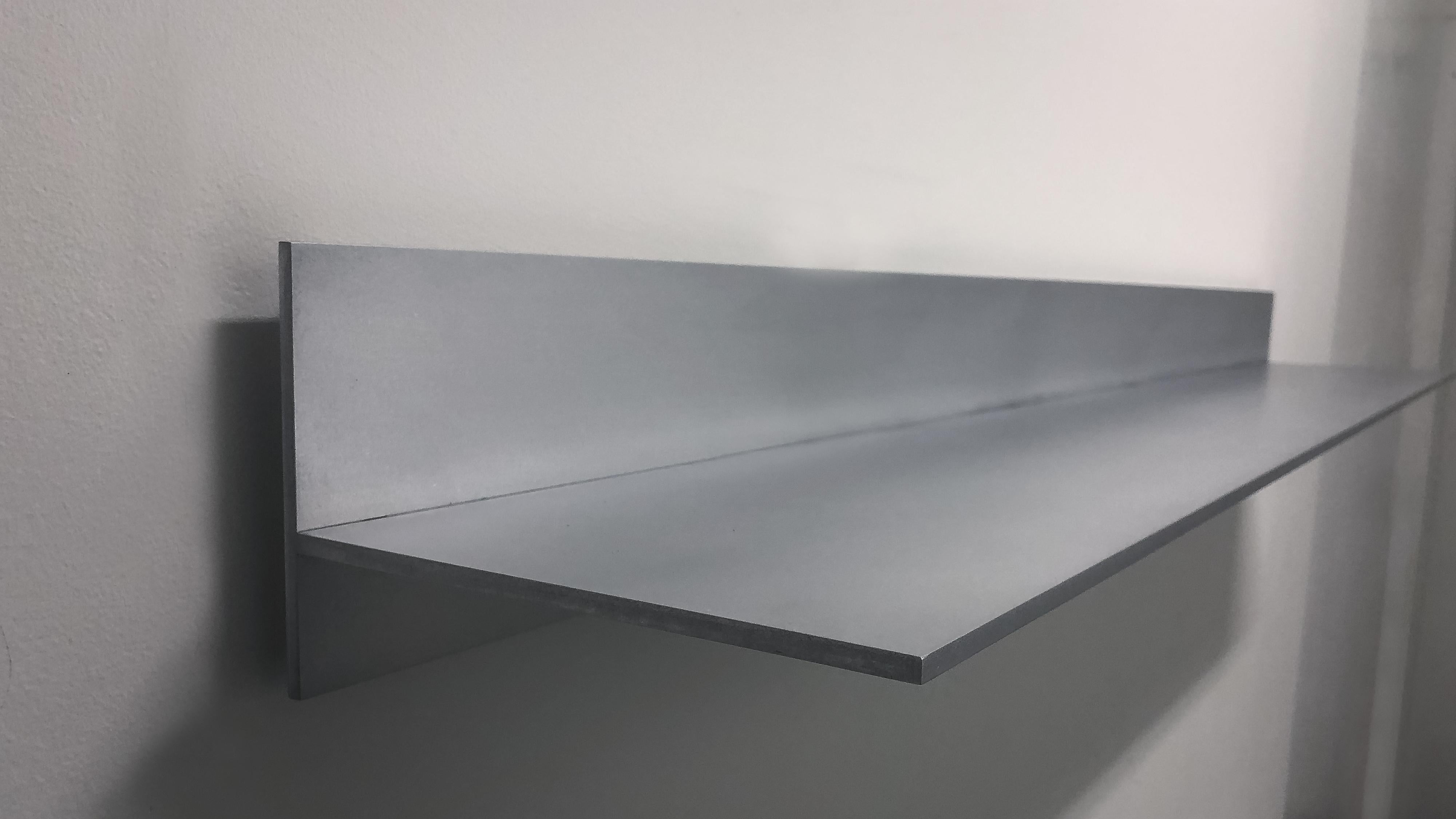 aluminum wall shelf