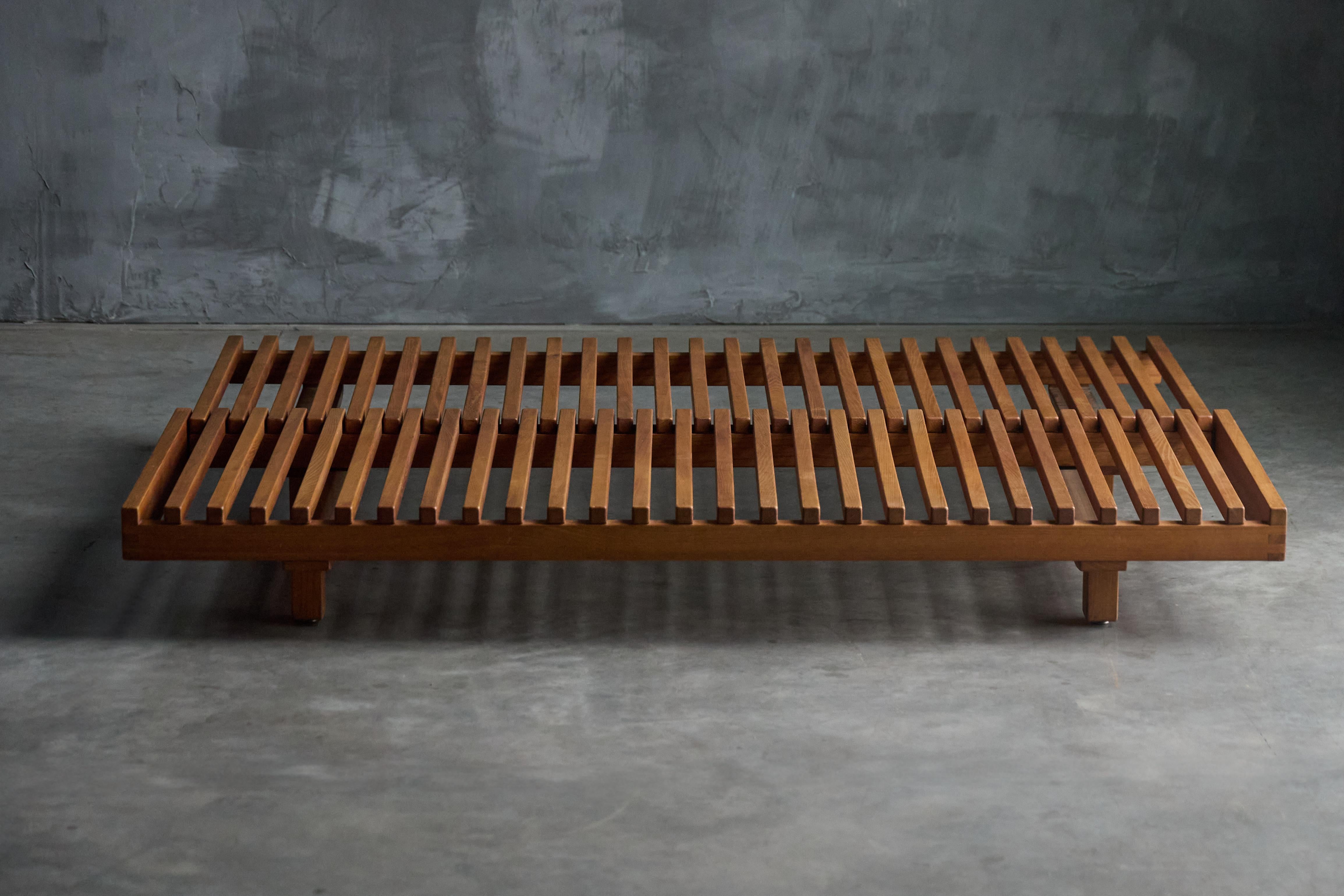 French L07 Daybed by Pierre Chapo, France, 1960s