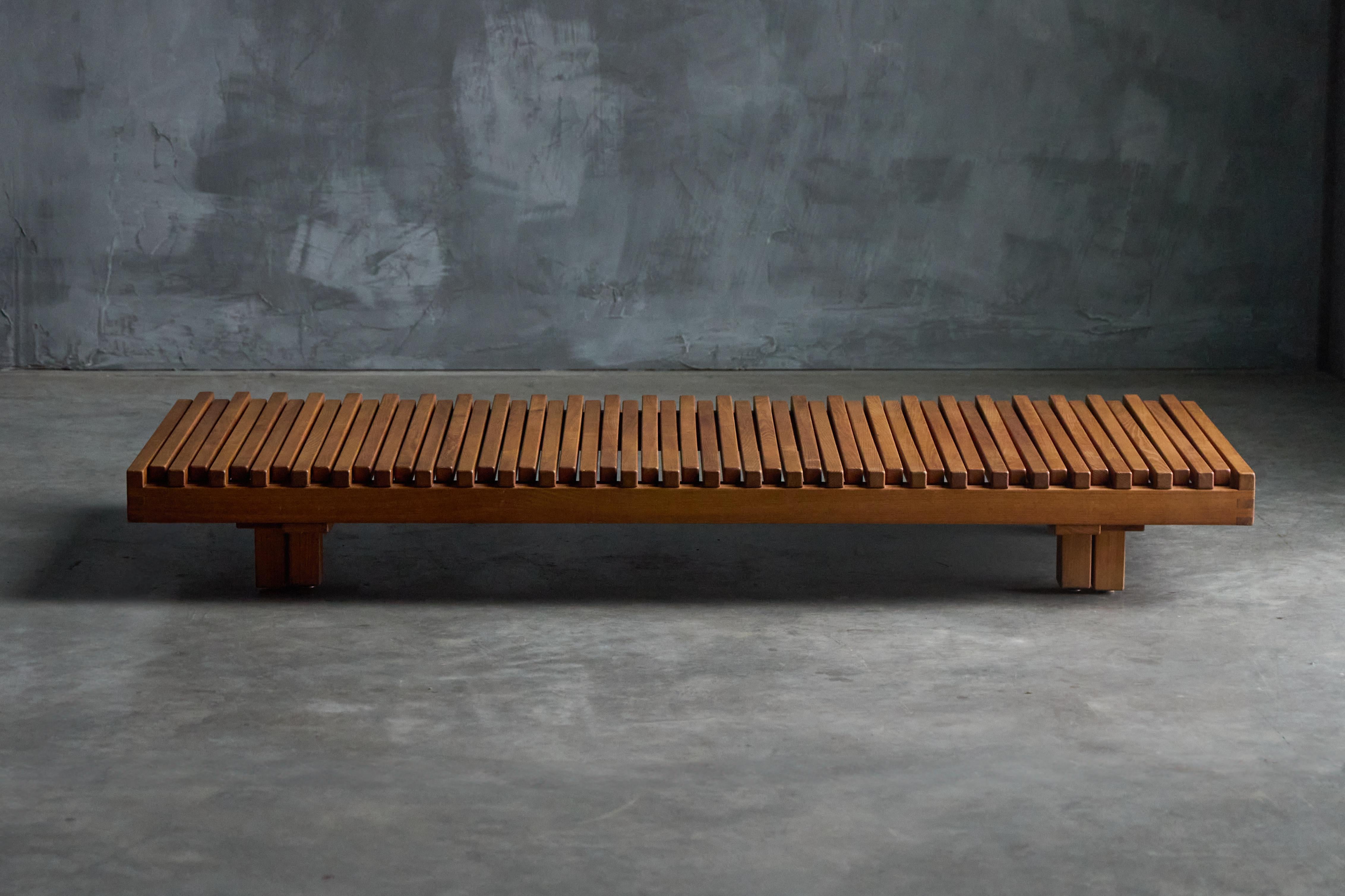Mid-20th Century L07 Daybed by Pierre Chapo, France, 1960s