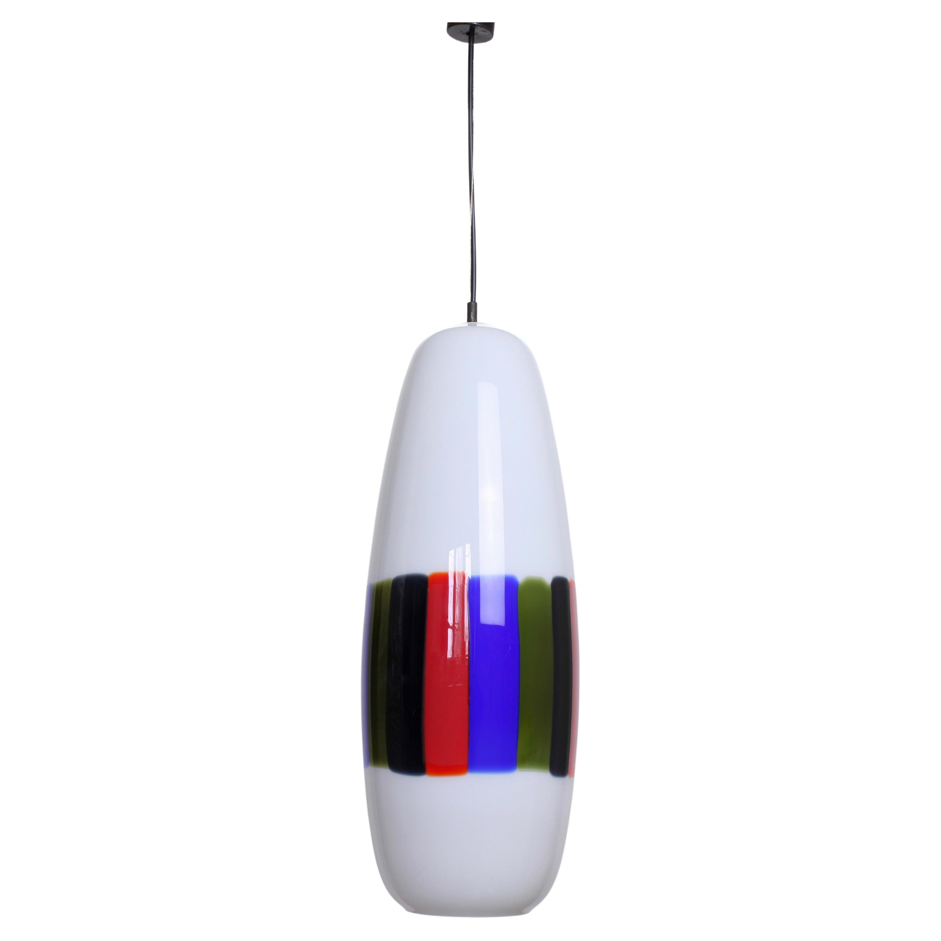 L143 pendant lamp by Alessandro Pianon for Vistosi, 1960s For Sale