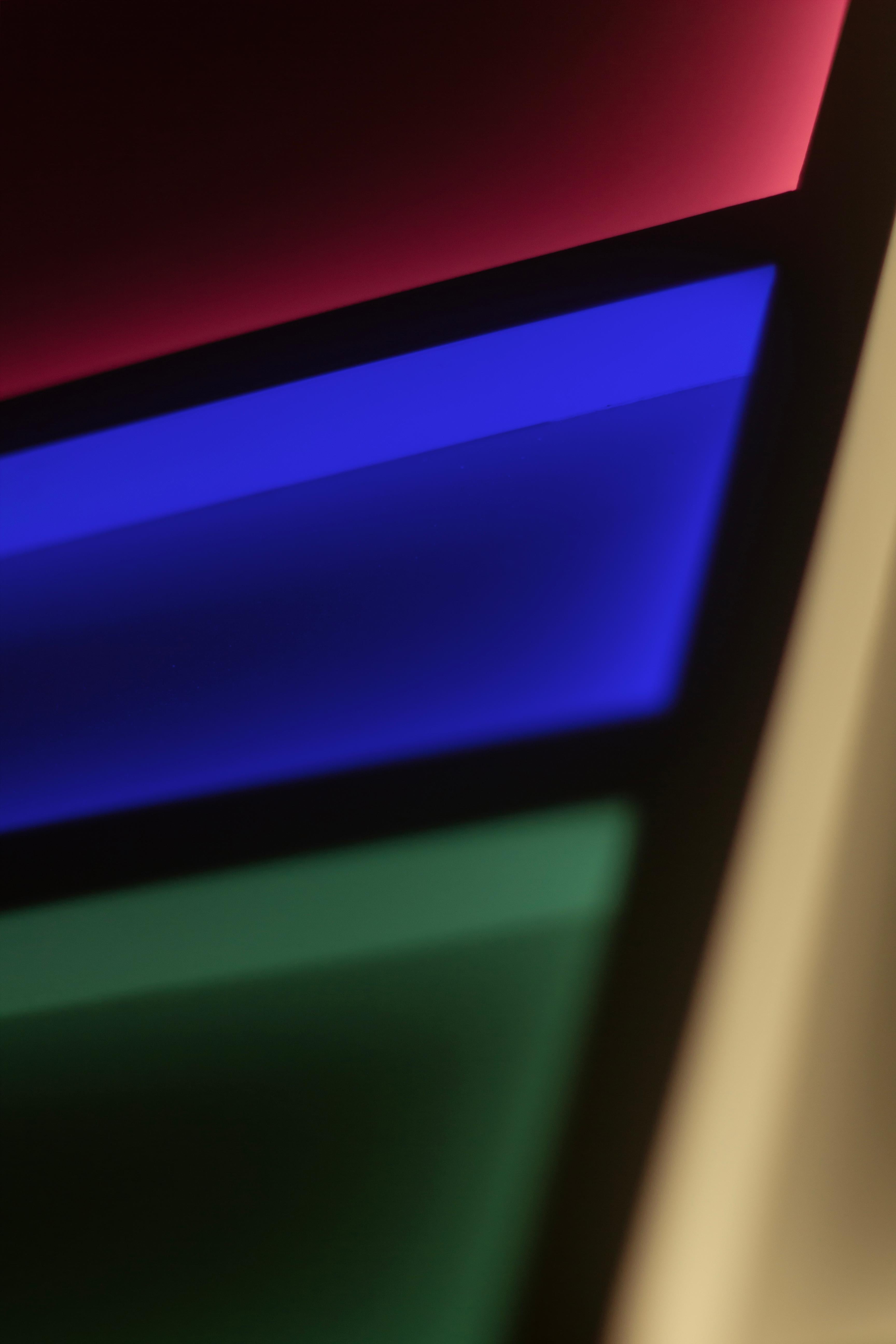 Sculpture de luminaires géométriques L3 fabriquée à la main par Paul Sende en vente 3