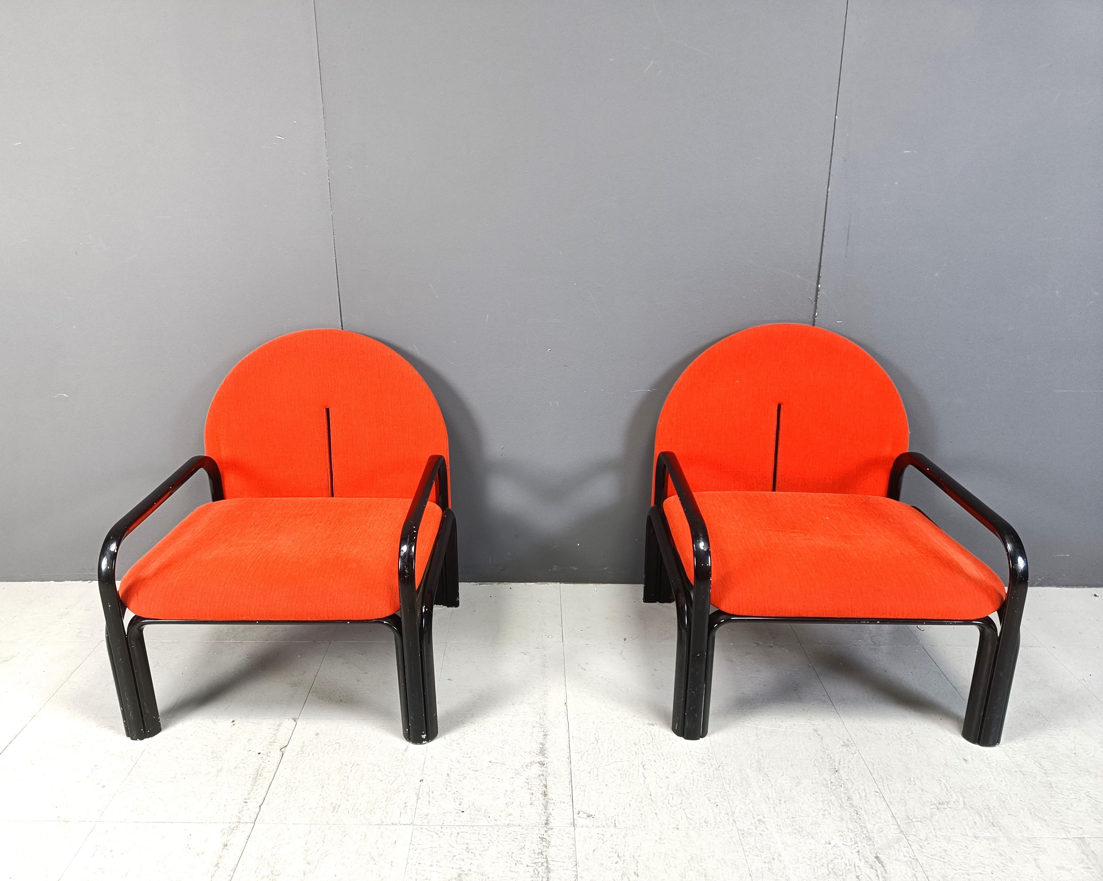 Mid-Century moderno Coppia di poltrone L54 di Gae Aulenti per Knoll in vendita