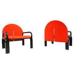 Paire de fauteuils L54 de Gae Aulenti pour Knoll