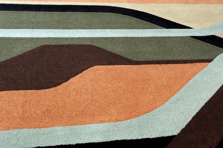 LA 003 Brazilian Contemporary Rug by Lattoog For Sale at 1stDibs