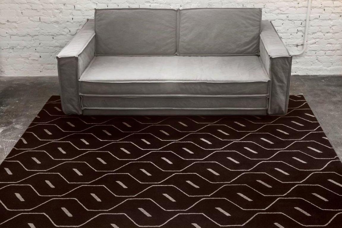 LA 009 Brazilianischer zeitgenössischer Teppich von Lattoog (Wandteppich) im Angebot
