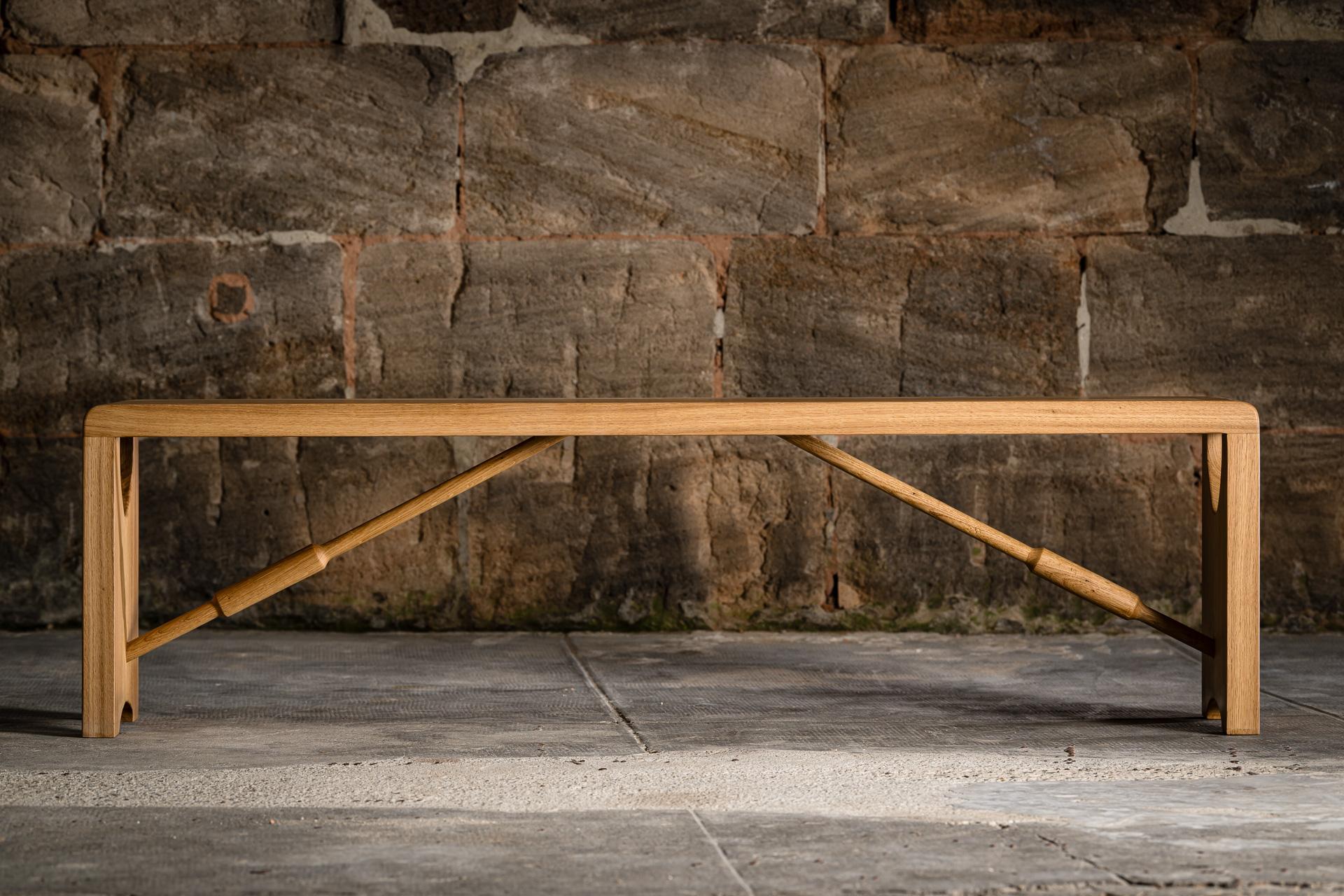 Chamfered La Bamba Bench For Sale