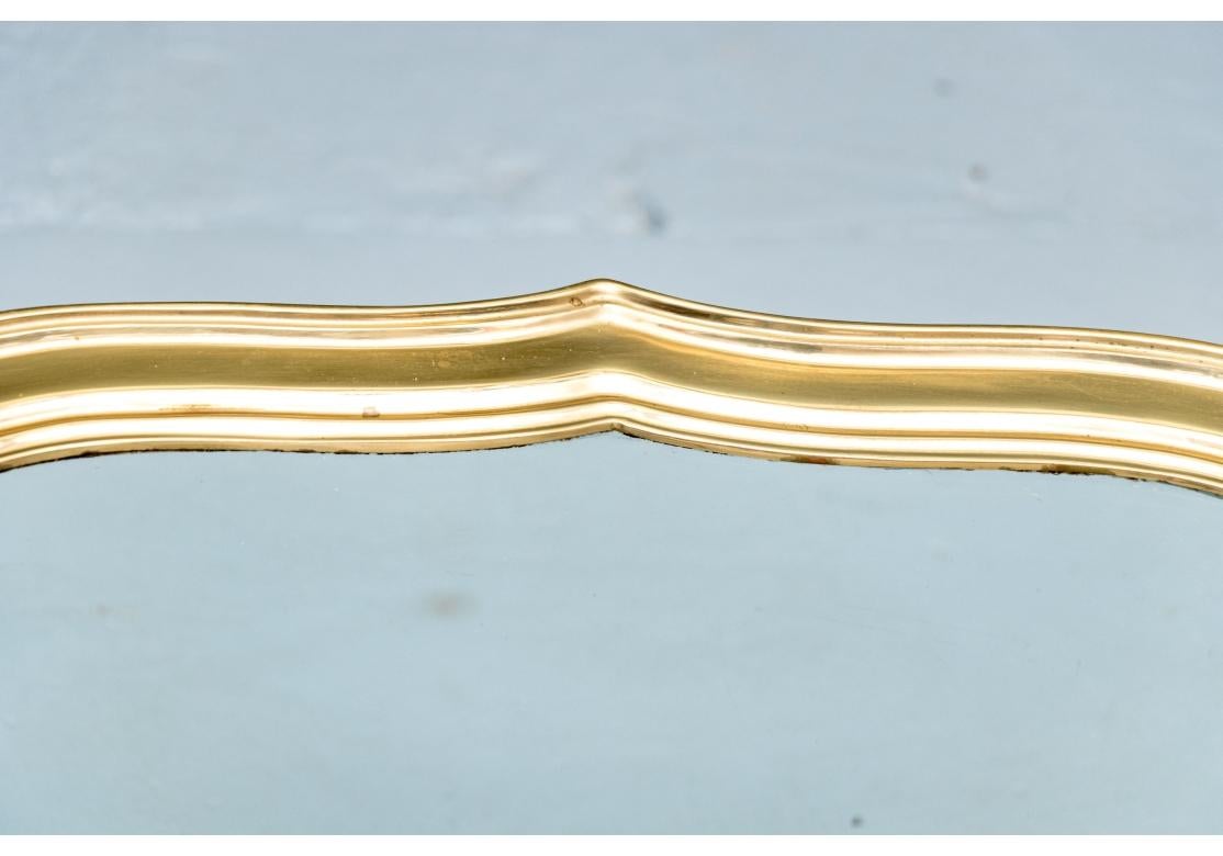 La Barge Hollywood Regency Style Solid Brass Coffee Table For Sale 1
