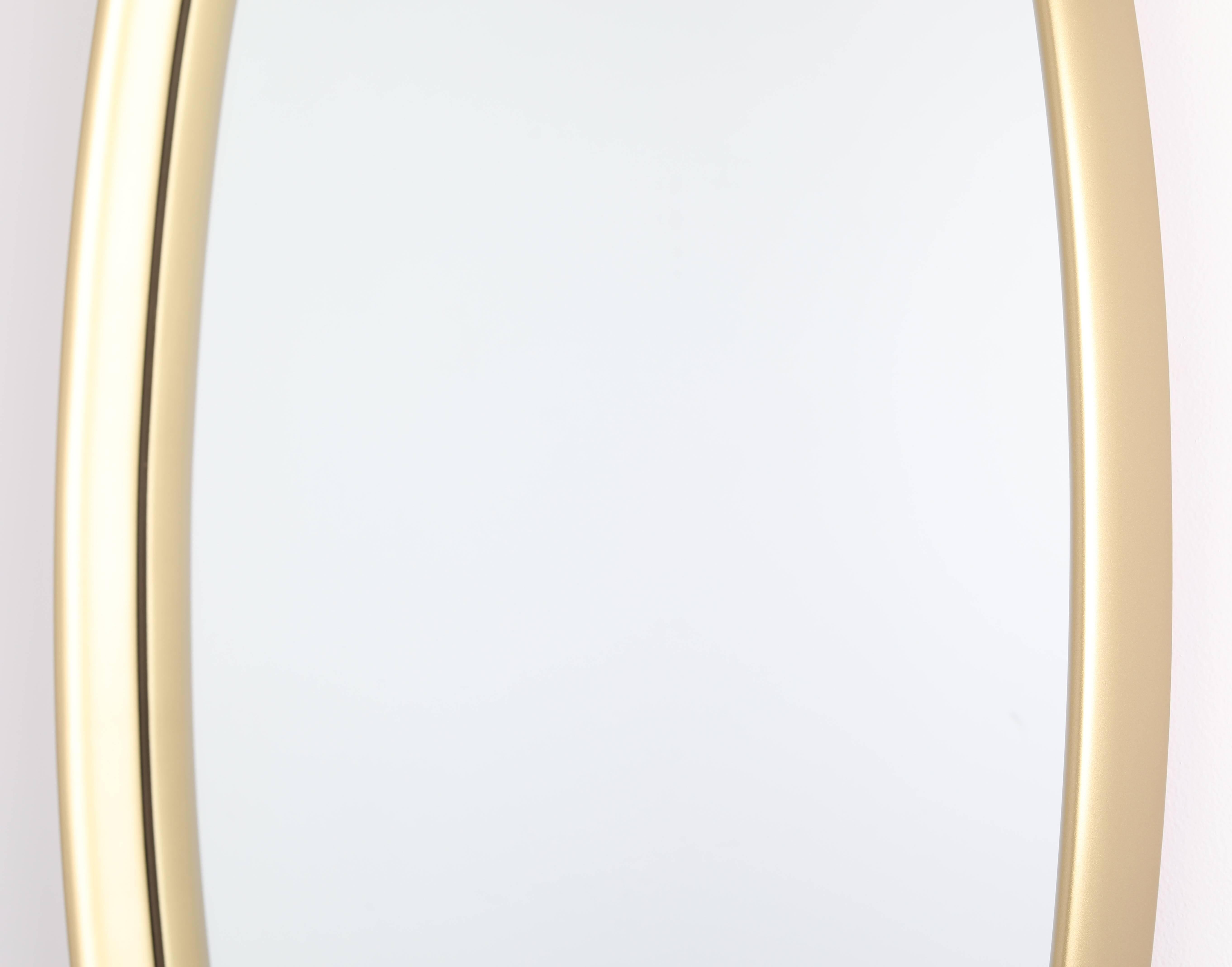Peint Miroir ovale La Barge, circa 1960 en vente