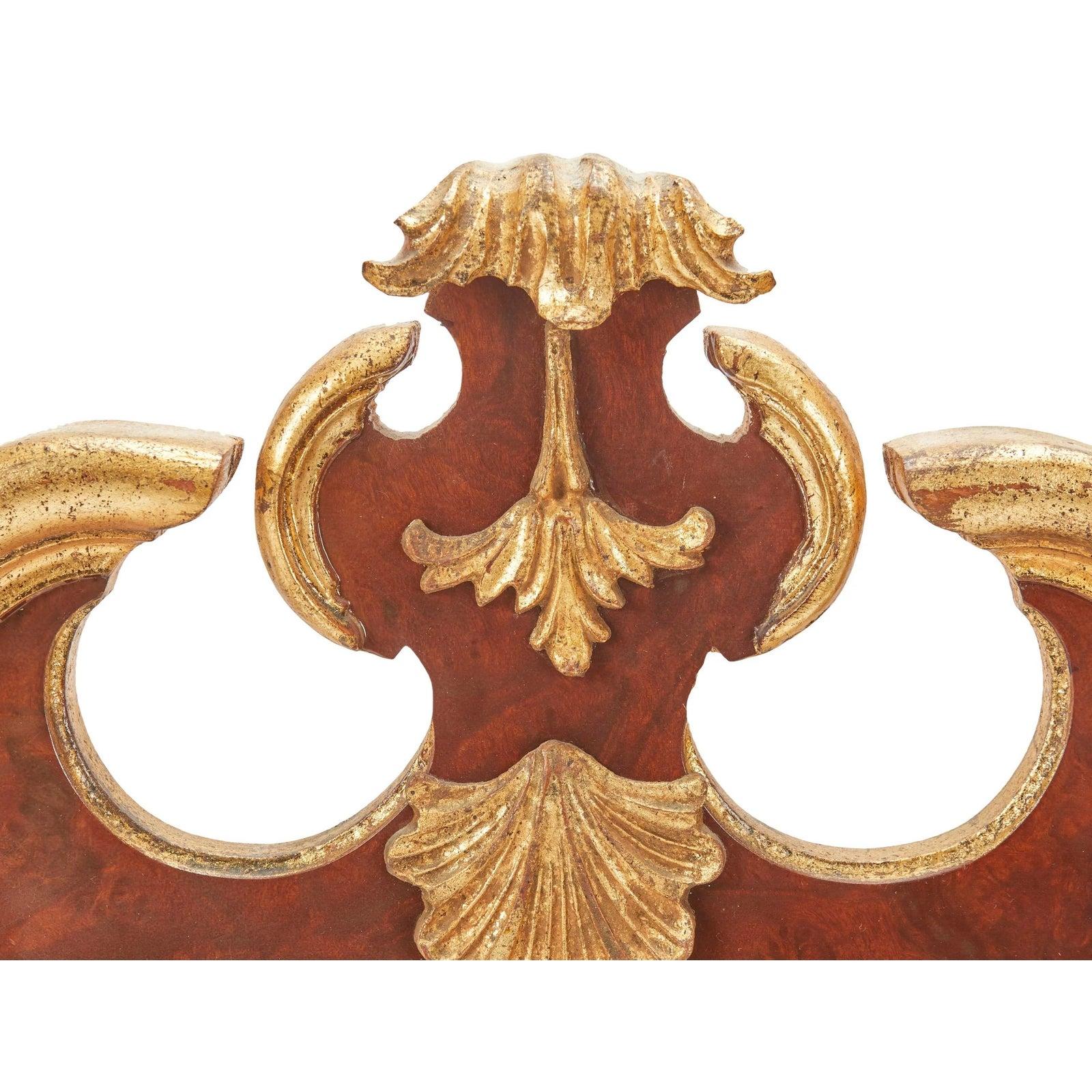 Regency Style Carved Italian Giltwood Wall Mirror W Acanthus Leaves

Additional information:
Materials: Giltwood, Mirror
Color: Gold
Brand: Labarge
Designer: Labarge
Period: 1950s
Styles: Hollywood Regency, Italian, Regency
Item Type: Vintage,