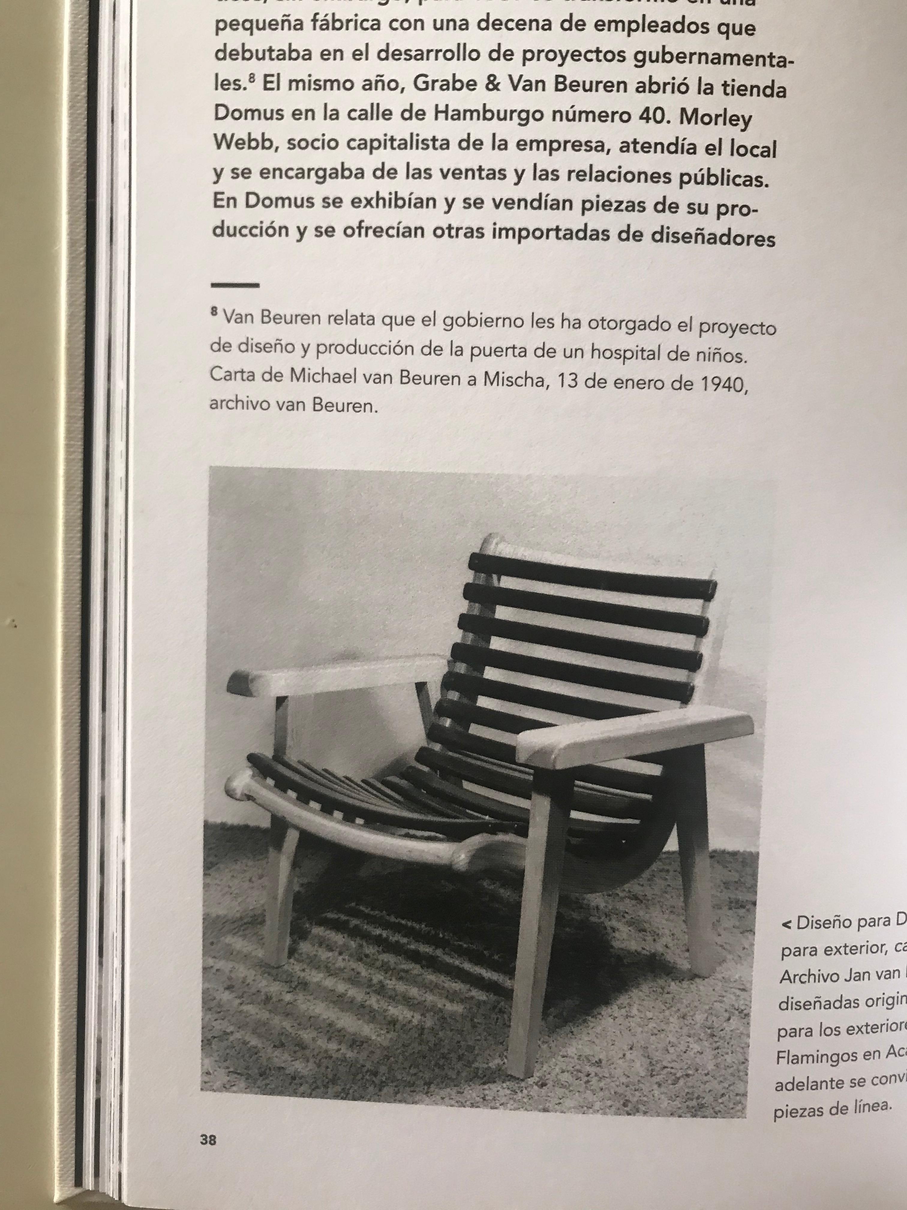 La Bauhaus y el México Moderno, EL Diseño de Van beuren Libro de Ana Elena Mallet Presionado