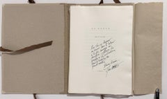 La Baule (Artist's Book Inscribed to Thierry Despont)