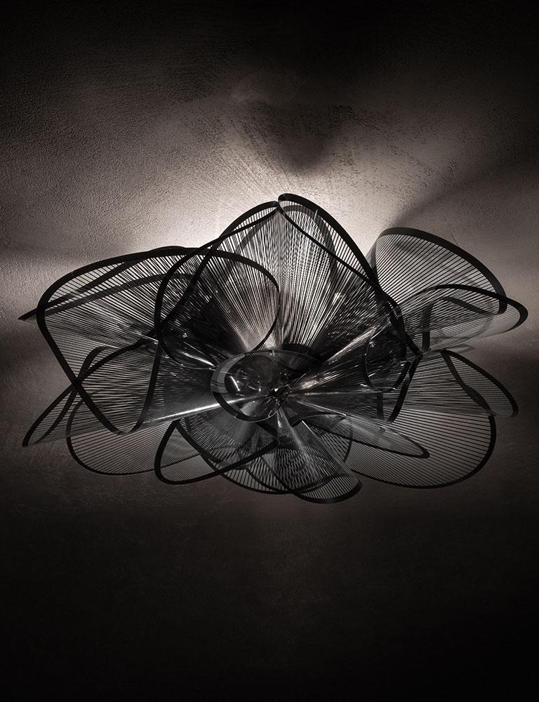 Moderne Plafonnier SLAMP - La Belle Etoile - Lumière noire - par Adriano Rachele en vente