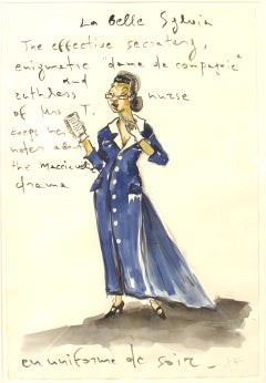 "La Belle Sylvia" circa 1990 Firmato Konstantin Kakanias