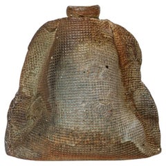 Jarrón o botella de cerámica de gres de diseño del siglo XX La Borne 1970 B. Delfosse