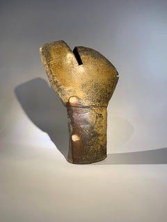 La Borne, Abstract sandstone sculpture, La Borne circa 2000