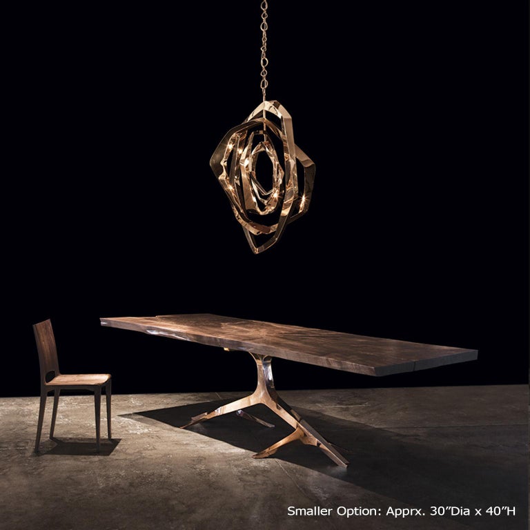 La Cage Chandelier 'Bronze' by Hudson For Sale at 1stdibs