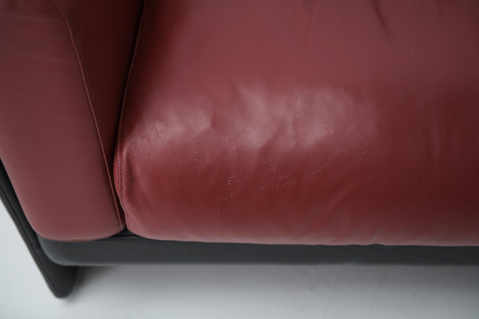 La Capanelle Leather Leasure Chairs by Tito Agnoli for Poltrona Frau 1
