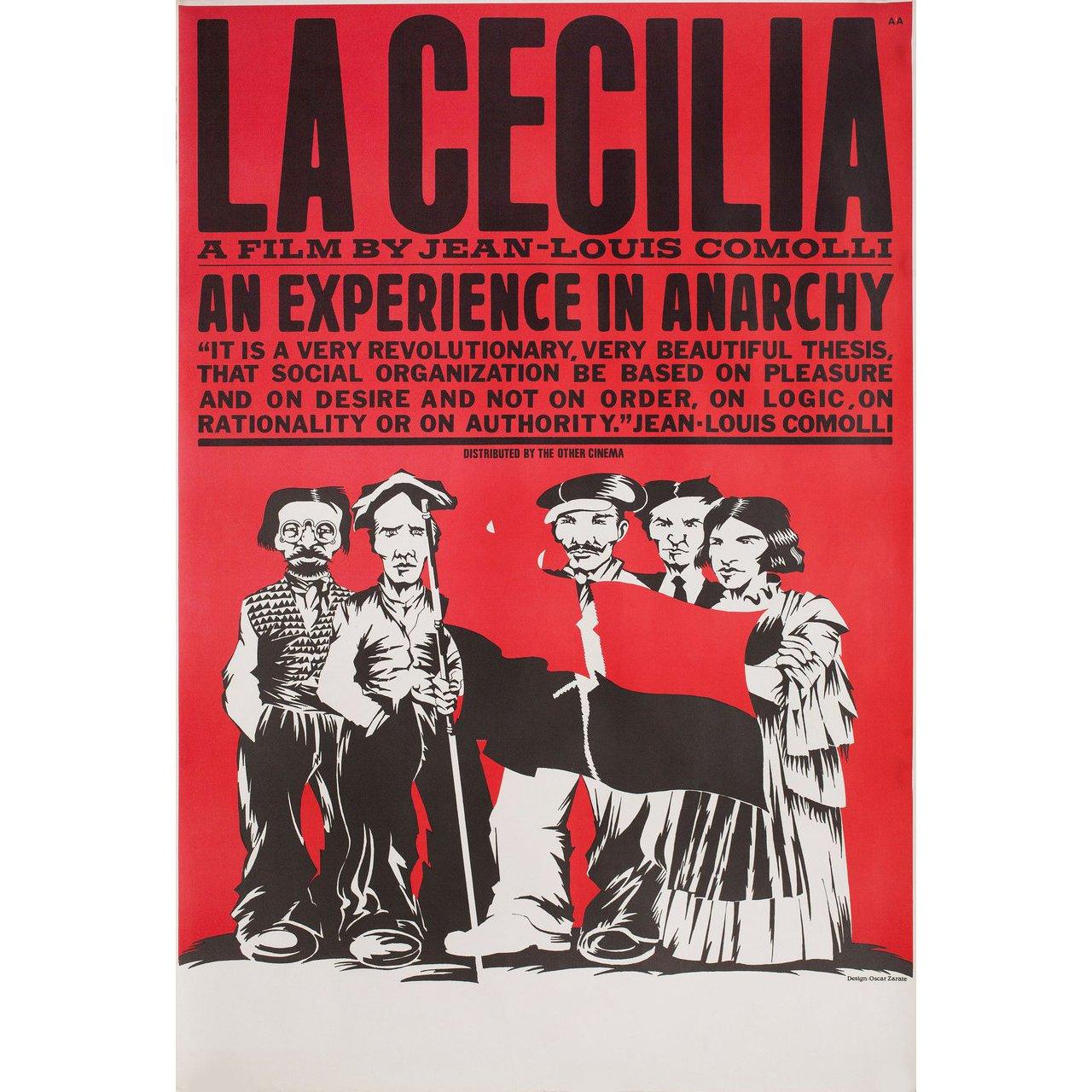 Late 20th Century La Cecilia 1975 British Double Crown Film Poster