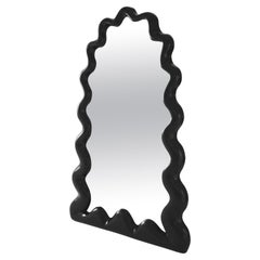 La Celebracion Floor Mirror in Black