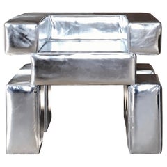 La Chair Sculptural Contemporary 'Silver'