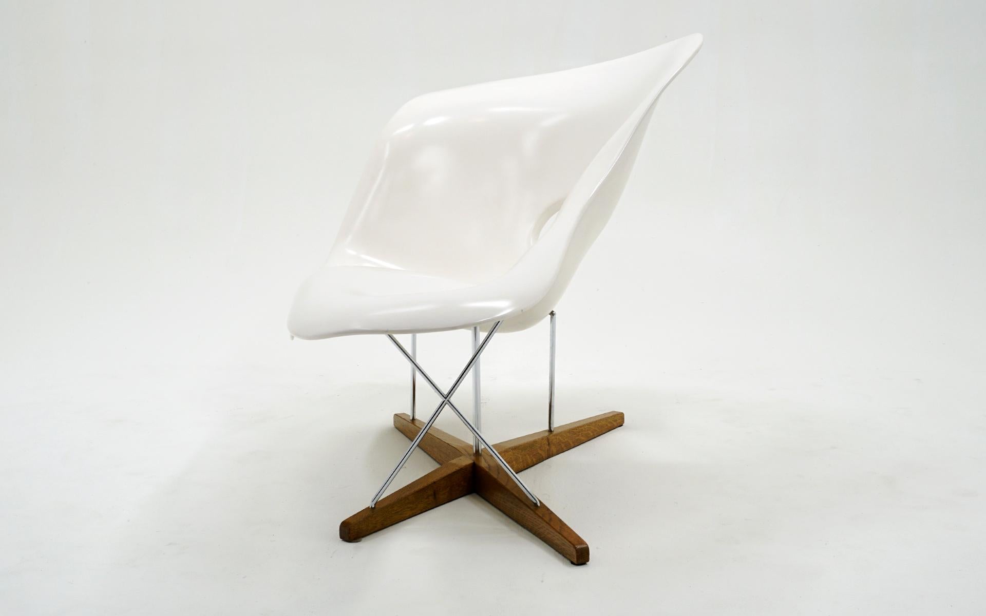 La Chaise de Charles and Ray Eames para Vitra. Rara construcción de primera generación Alemán en venta