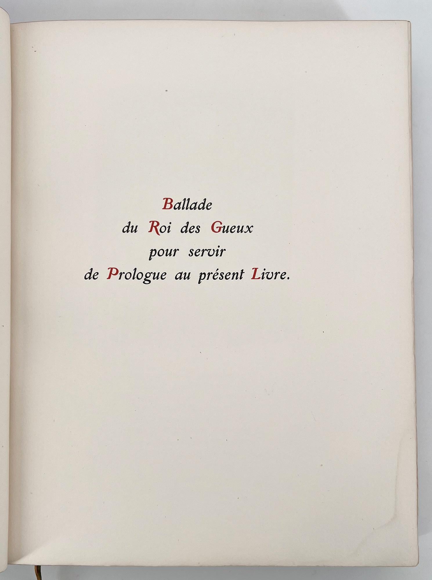 La Chanson des Gueux de J. Richepin avec des illustrations de Théophile Steinlen en vente 8